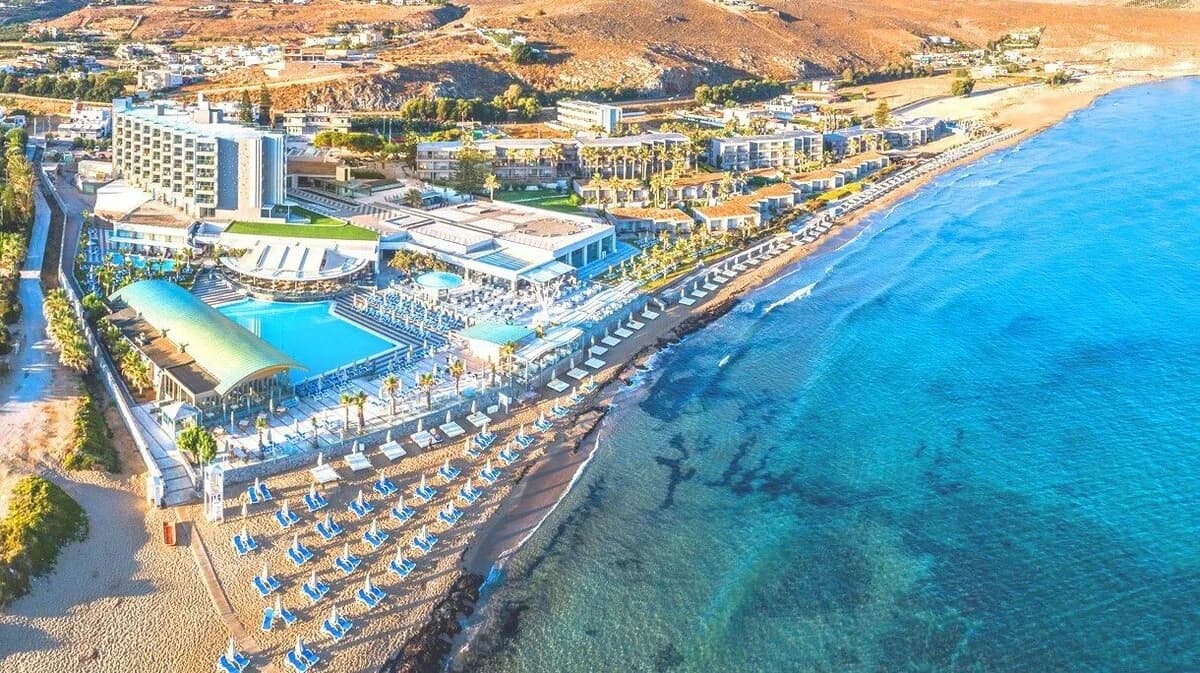 Arina Beach Resort, Girit — tesis görünümü