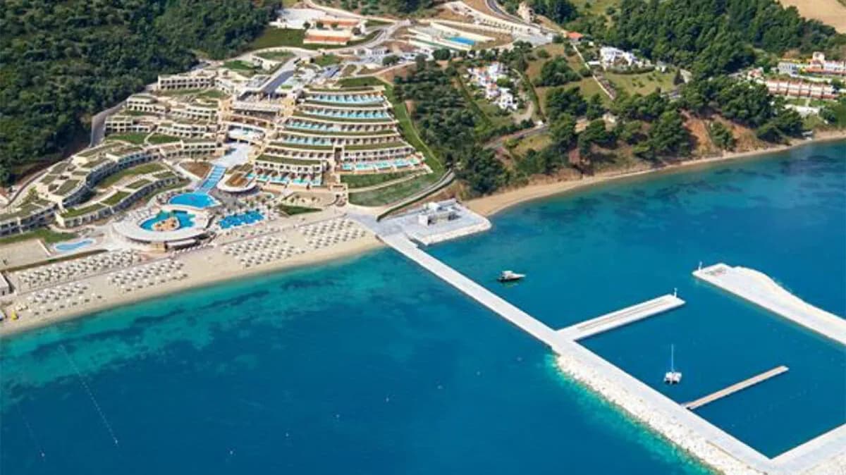 Miraggio Thermal Spa Resort, Halkidiki — tesis görünümü