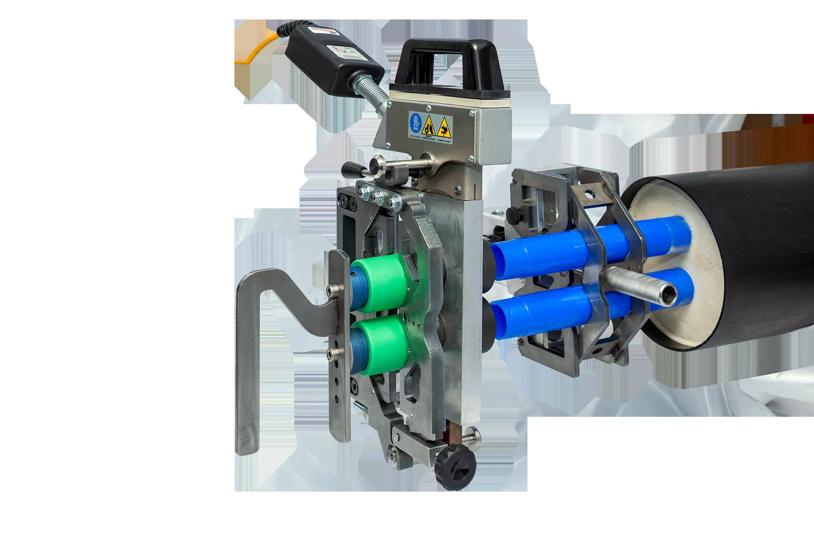 aquatherm energy twin çift boru soket kaynak makinesi