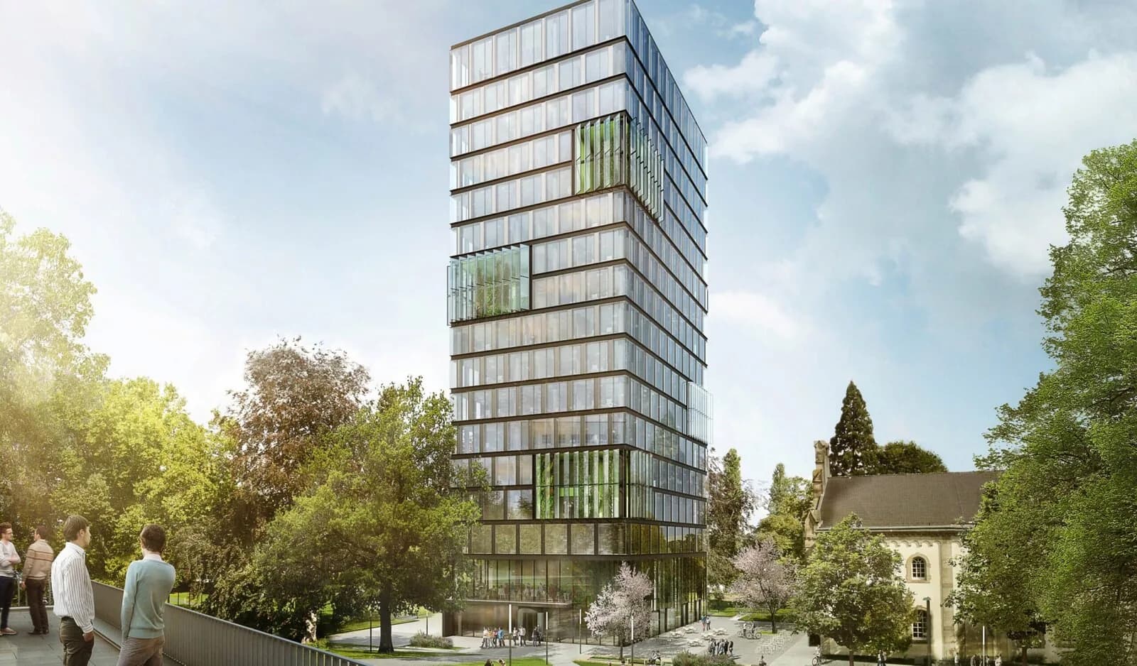 UN Campus, Bonn — aquatherm red referans projesi (Foto: Stefan Lippert Architekten GmbH)